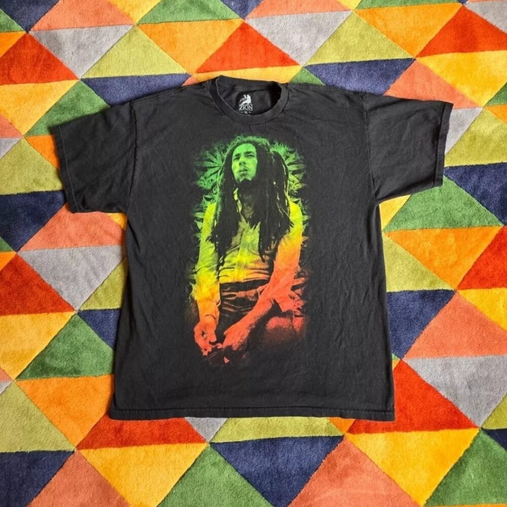 Vintage Zion Rootswear Bob Marley Rasta Hippy